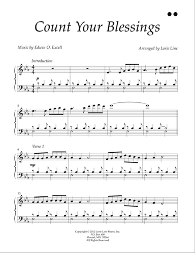Count Your Blessings
