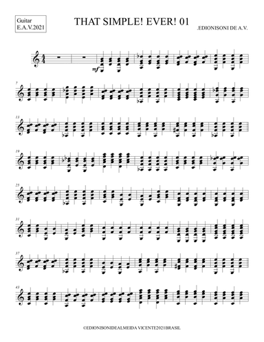 THAT SIMPLE! EVER! 01 - Guitar