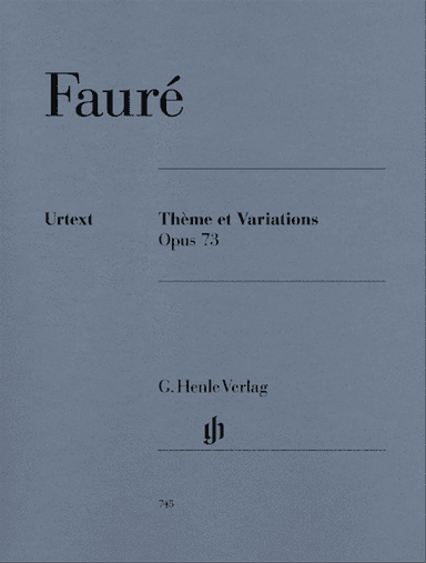 Thème et Variations Op. 73