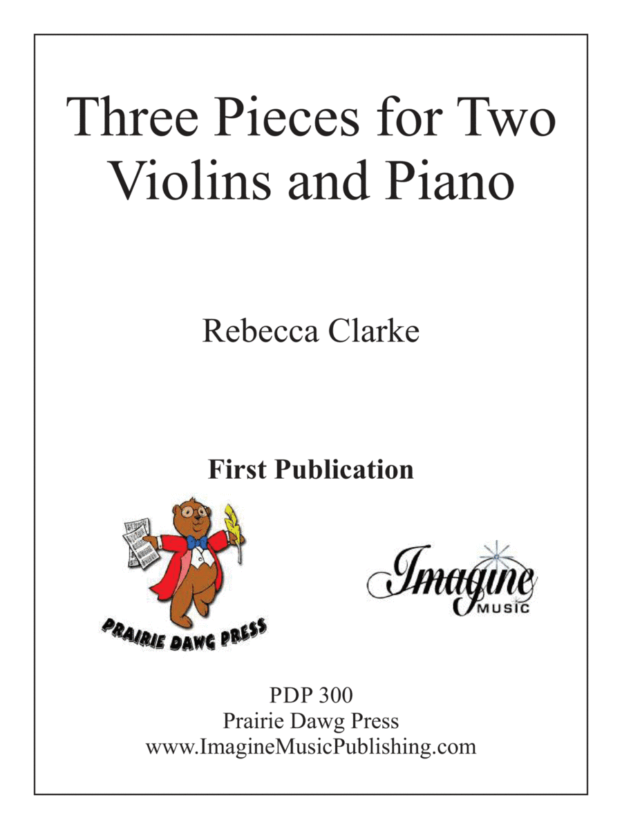 Three Pieces for Two Violins and Piano