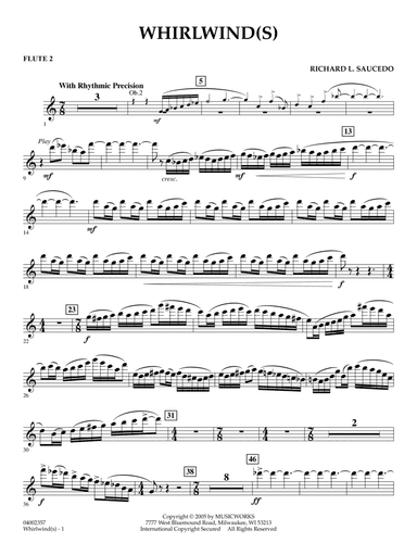 Whirlwind(s) - Flute 2