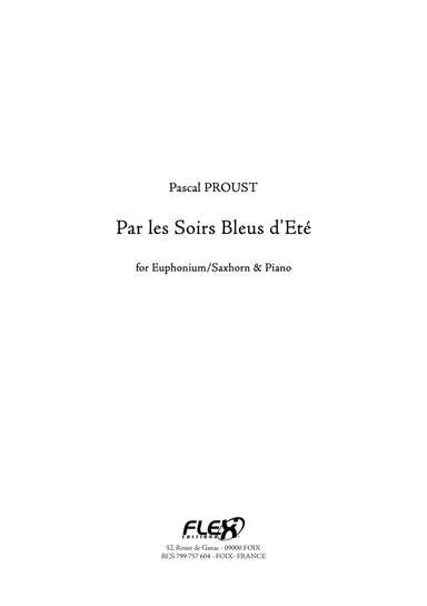 Par les Soirs Bleus d'Ete