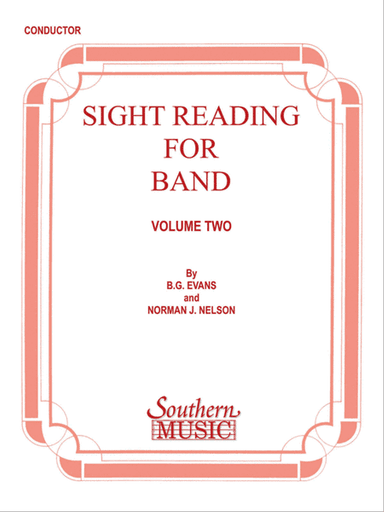 Sight Reading for Band, Book 2