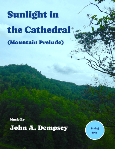 Sunlight in the Cathedral (String Trio): Violin, Viola and Cello