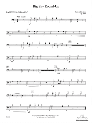 Big Sky Round-Up: (wp) B-flat Baritone B.C.