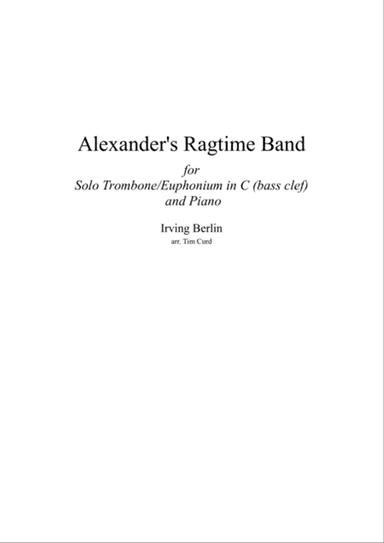 Alexander's Ragtime Band