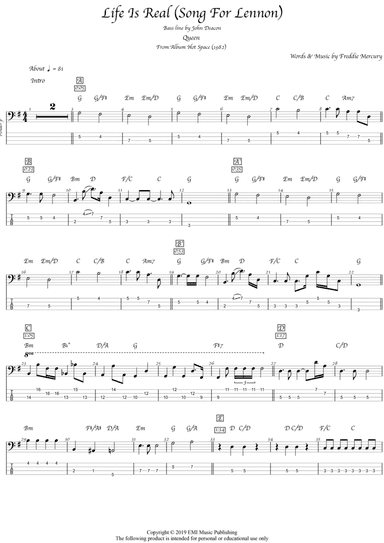 Life Is Real (song For Lennon)