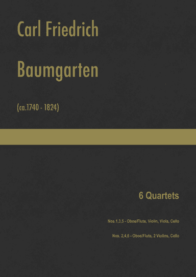 Baumgarten - 6 Quartets, Op.2