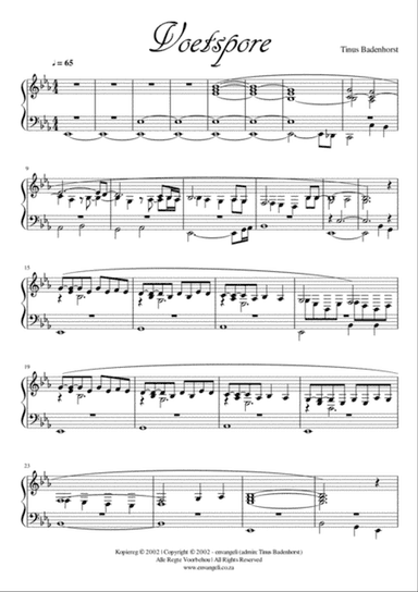 Voetspore - Original Keyboard Version