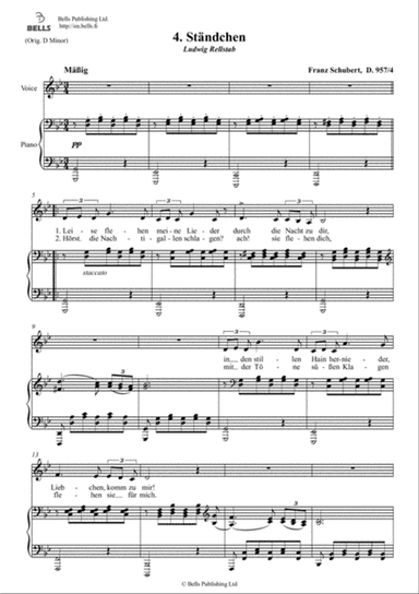 Standchen, D. 957 No. 4 (G minor)