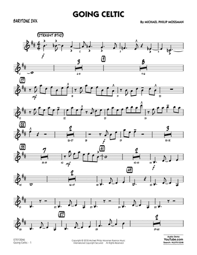 Going Celtic - Baritone Sax