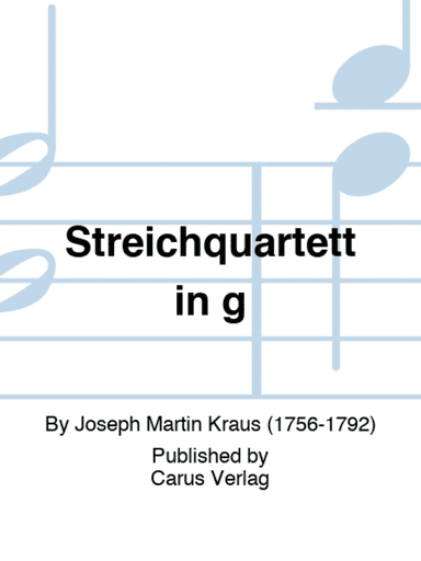 Streichquartett in g