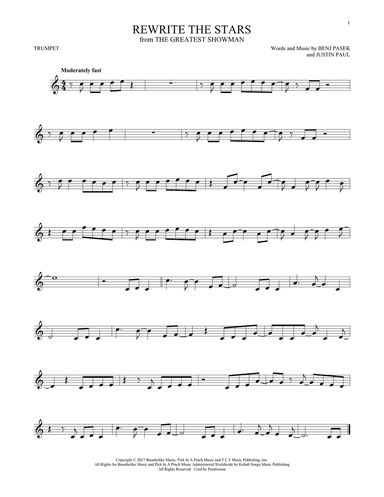 Rewrite The Stars (from The Greatest Showman)