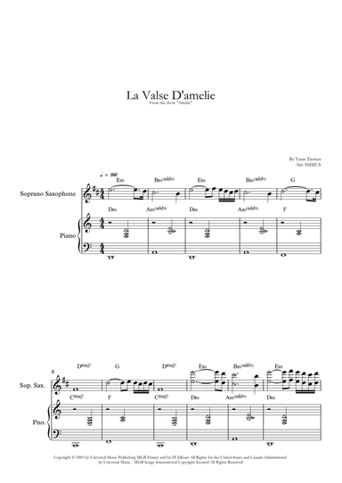 La Valse D'amelie