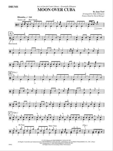 Moon over Cuba: Drums