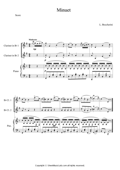 Minuet in F
