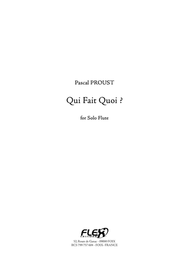 Qui Fait Quoi ?
