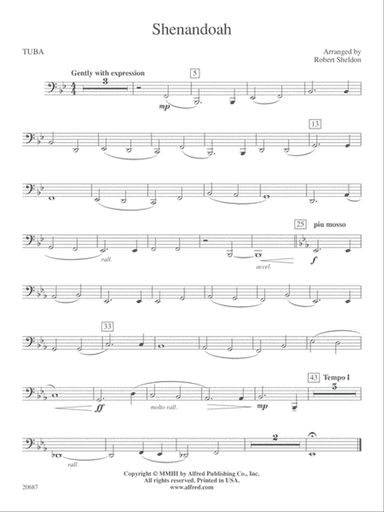 Shenandoah: Tuba