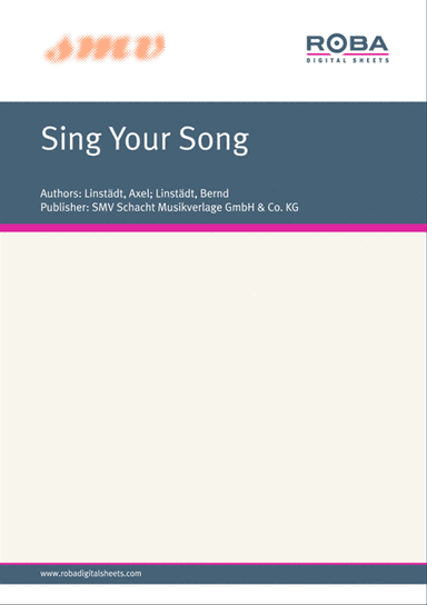 Sing Your Song