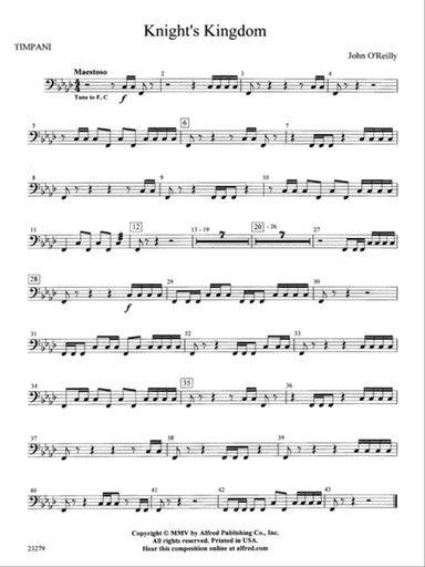 Knight's Kingdom: Timpani