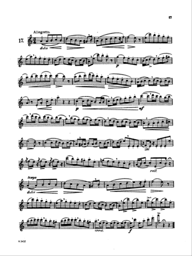 Gariboldi: Thirty Easy and Progressive Studies, Volume II (Nos. 16-30)