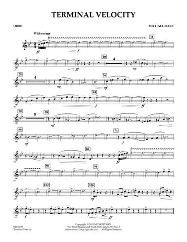Terminal Velocity - Oboe