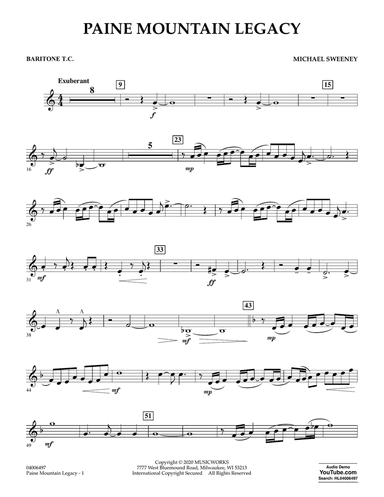 Paine Mountain Legacy - Baritone T.C.