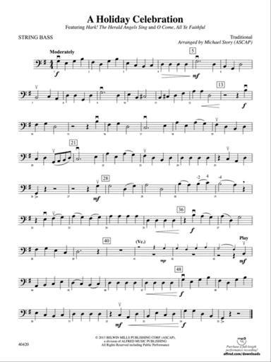 A Holiday Celebration: String Bass