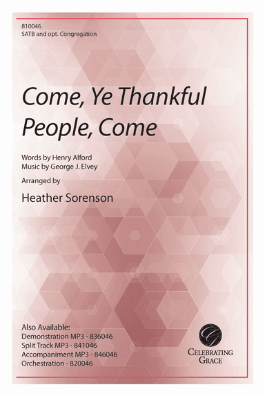 Come, Ye Thankful People, Come