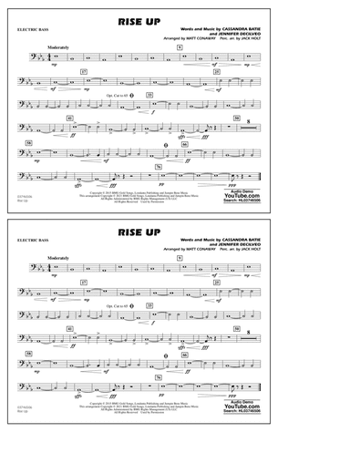Rise Up (arr. Matt Conaway) - Electric Bass