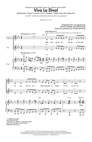 Viva La Diva! (Medley featuring Songs from Glee)