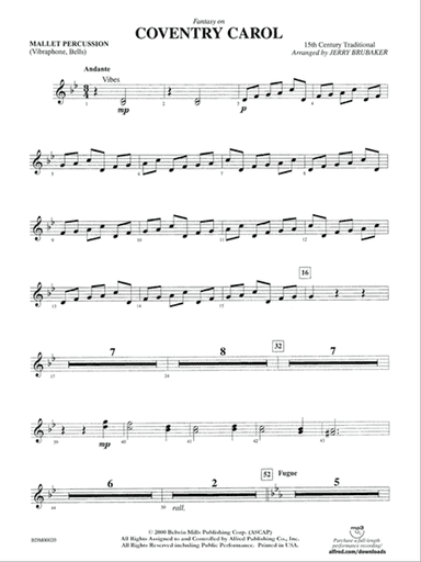 Coventry Carol: Mallets