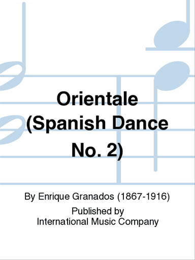 Orientale (Spanish Dance No. 2)