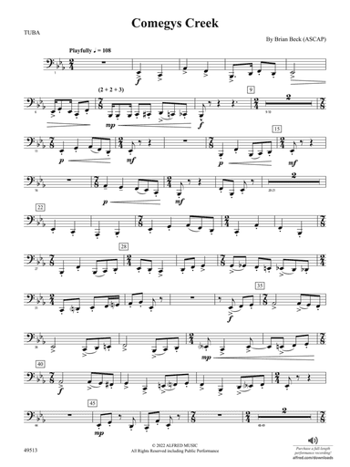 Comegys Creek: Tuba