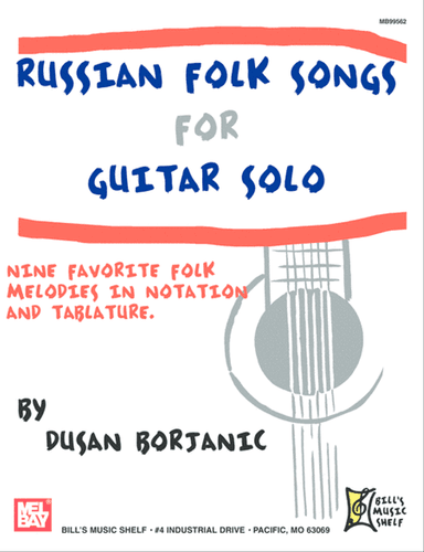 Russian Folk Songs for Guitar Solo