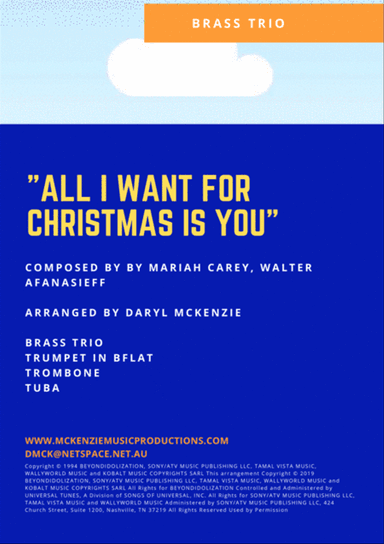 All I Want For Christmas Is You