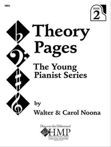 Noona Young Pianist Theory Pages Book 2