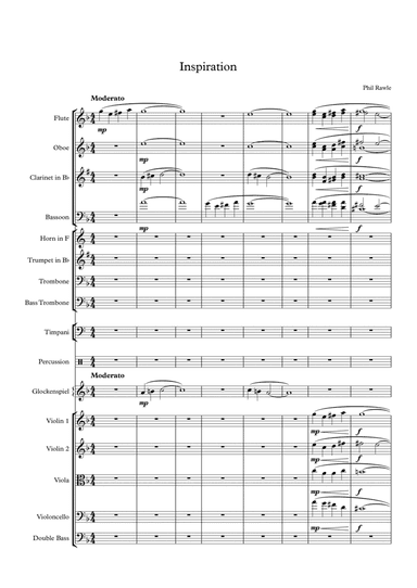 Inspiration - for small orchestra.