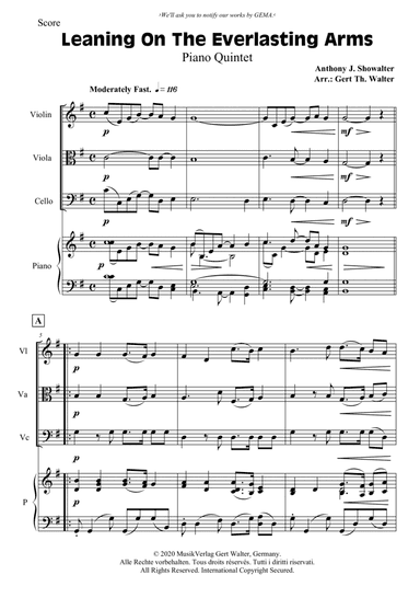 Leaning On The Everlasting Arms