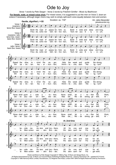 Ode To Joy
