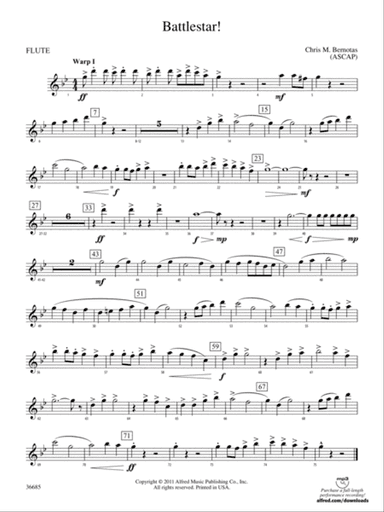 Battlestar!: Flute