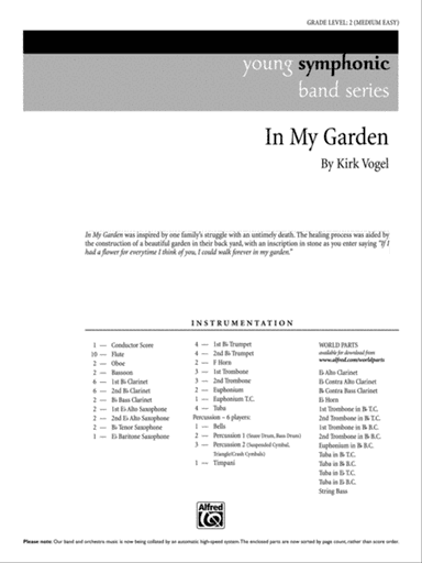 In My Garden: Score