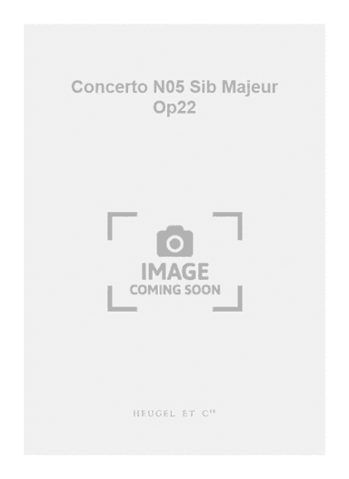 Concerto N05 Sib Majeur Op22