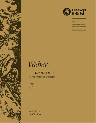 Clarinet Concerto No. 1 in F minor Op. 73