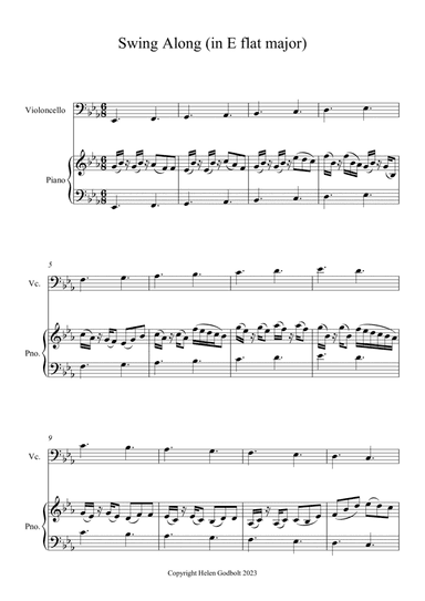 Swing Along (in E flat)