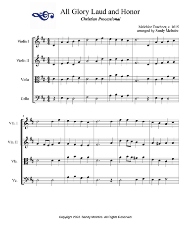 Processional: All Glory, Laud, and Honor