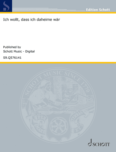 Ich wollt, dass ich daheime wär