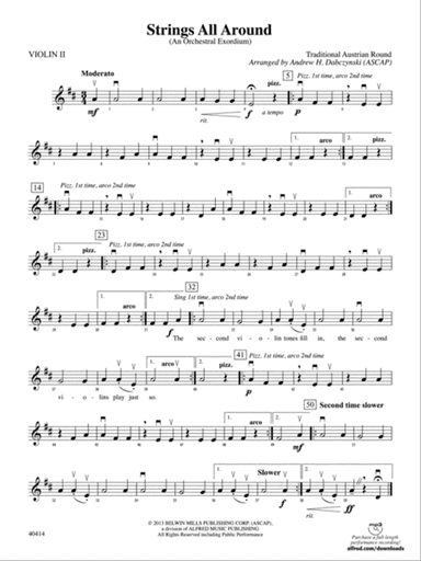 Strings All Around: 2nd Violin
