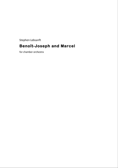 Benoît-Joseph and Marcel