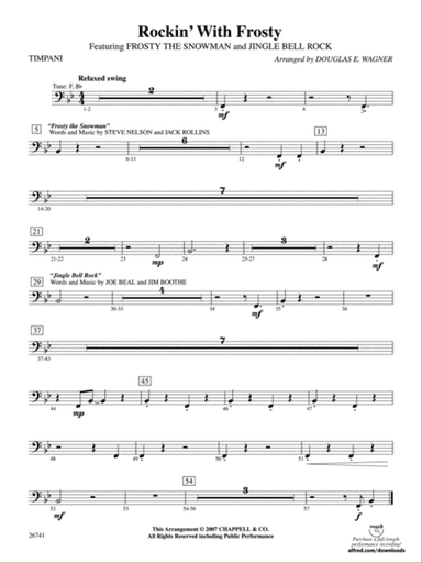 Rockin' with Frosty: Timpani